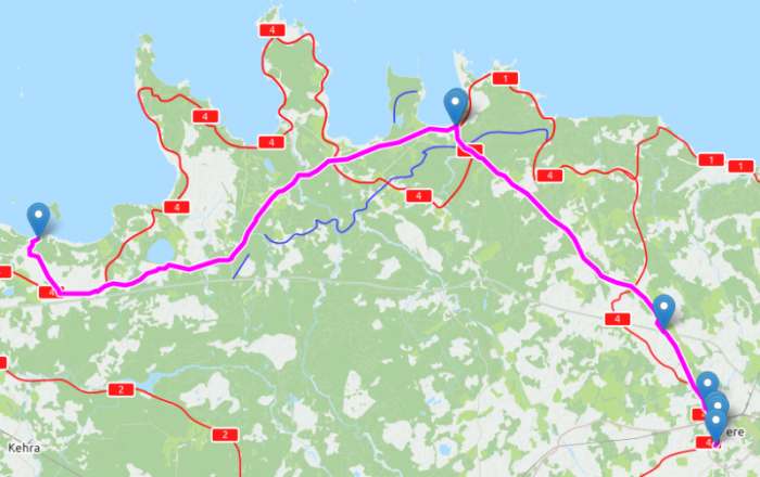 Kolmas päivä 83,1 km