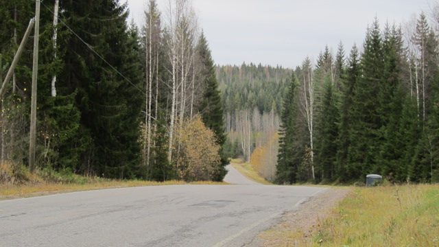 Mäen jyrkkyys ei kyllä näy oikein kuvassa.