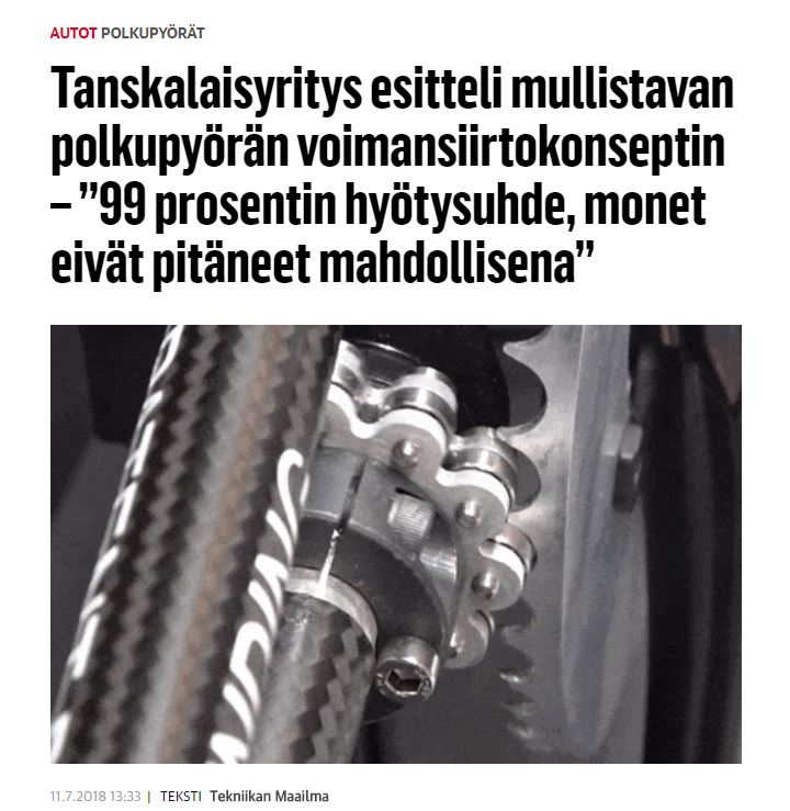 Juttu Tekniikan Maailmassa