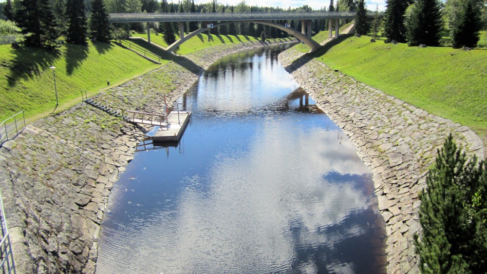 Herraskosken kanava.