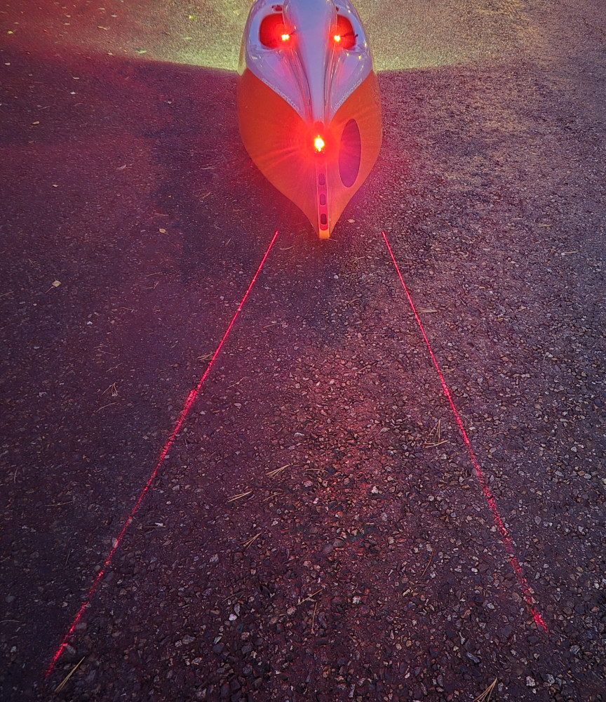 Takalisävalo Lezyne laser drive