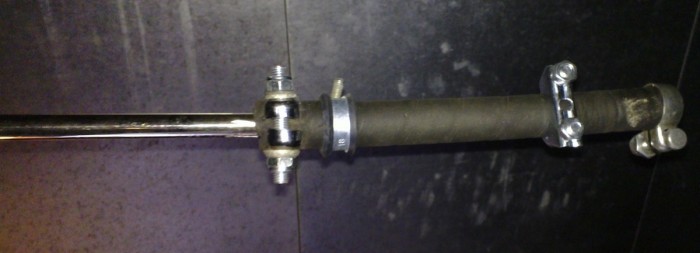 Konstruktio hydrauliikkaletkulla
