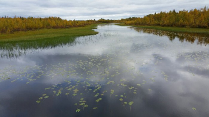 Ruskan värejä Kemijärvellä