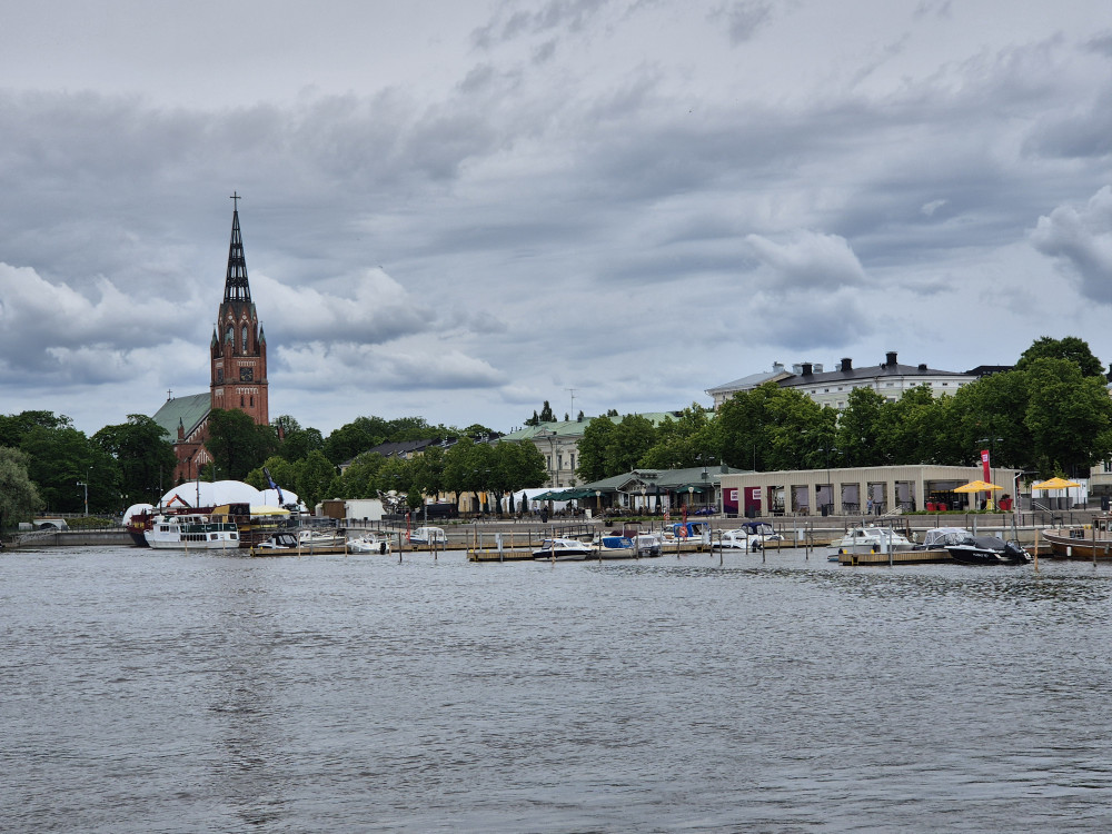 Kirjurinluodolla Porin keskustasta kuvia